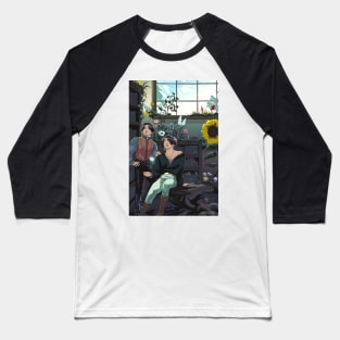 Flowers Baseball T-Shirt